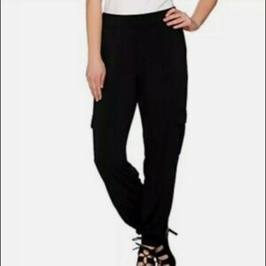 Lisa Rinna Collection Bundle of cropped 4p pants and XSP joggers.Excellent cond